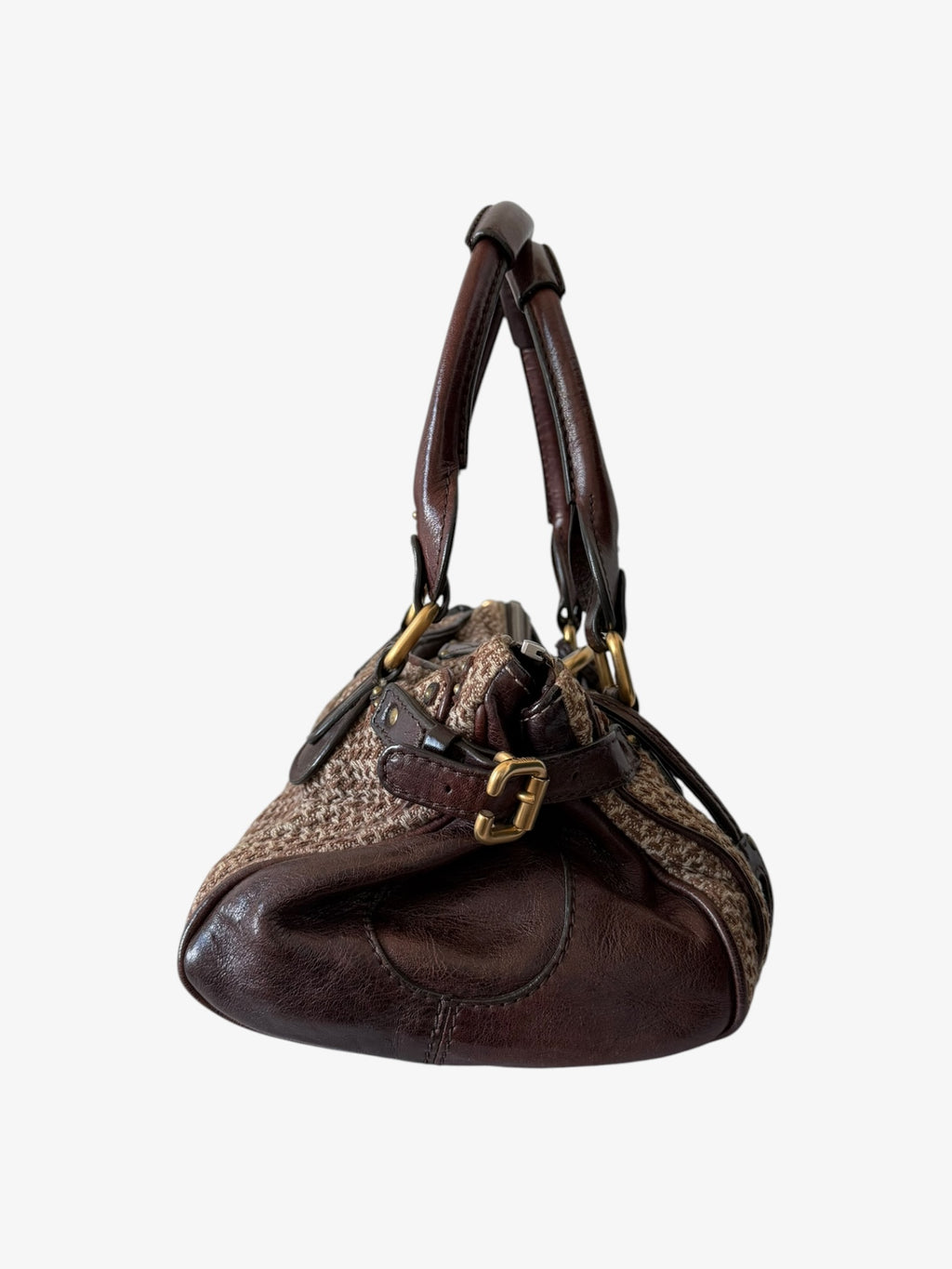 RARE Chloé Tweed Paddington Bag