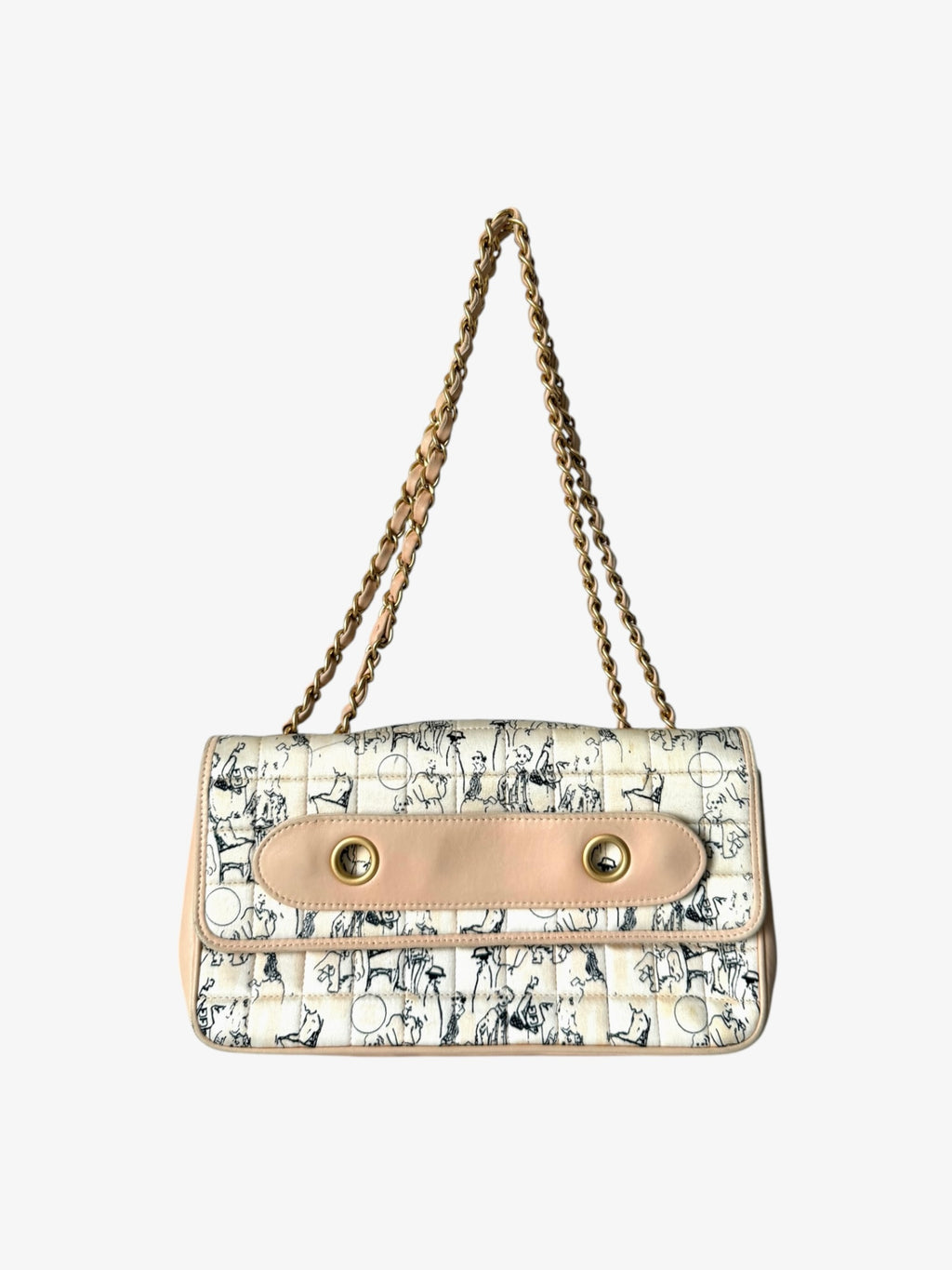 Chanel Coco Mademoiselle Scarf Flap Bag