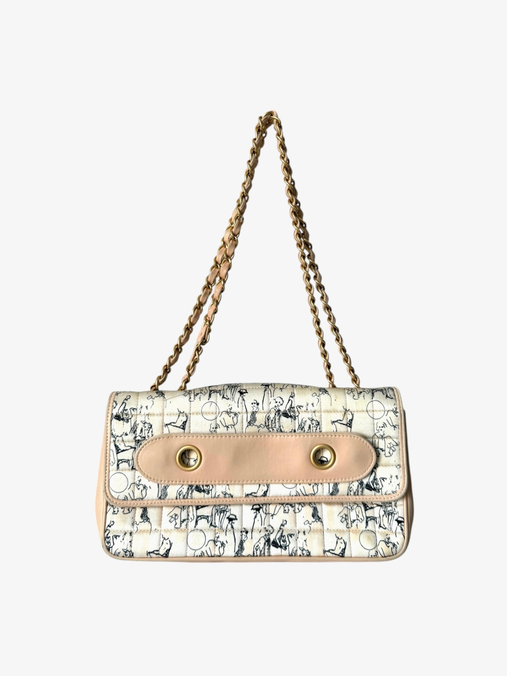 Chanel Coco Mademoiselle Scarf Flap Bag