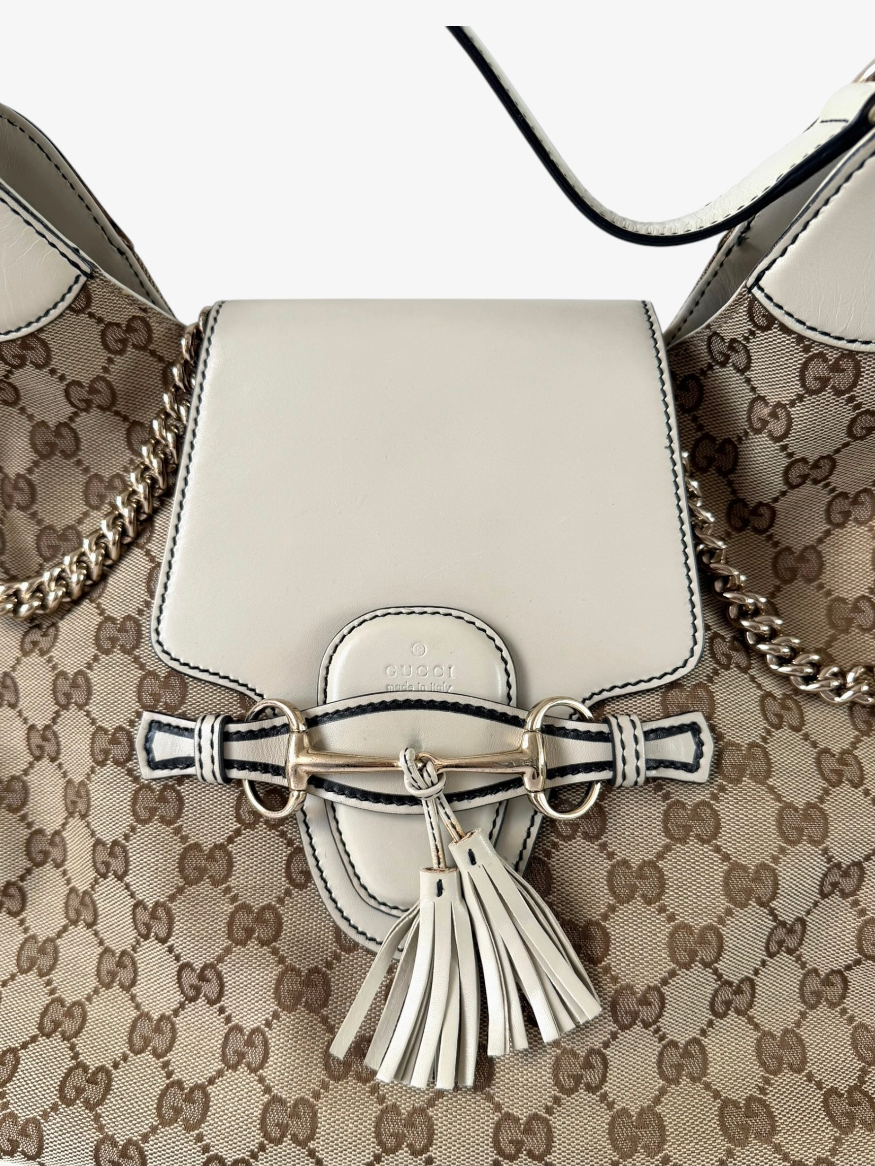 Gucci Medium GG Canvas Emily Hobo