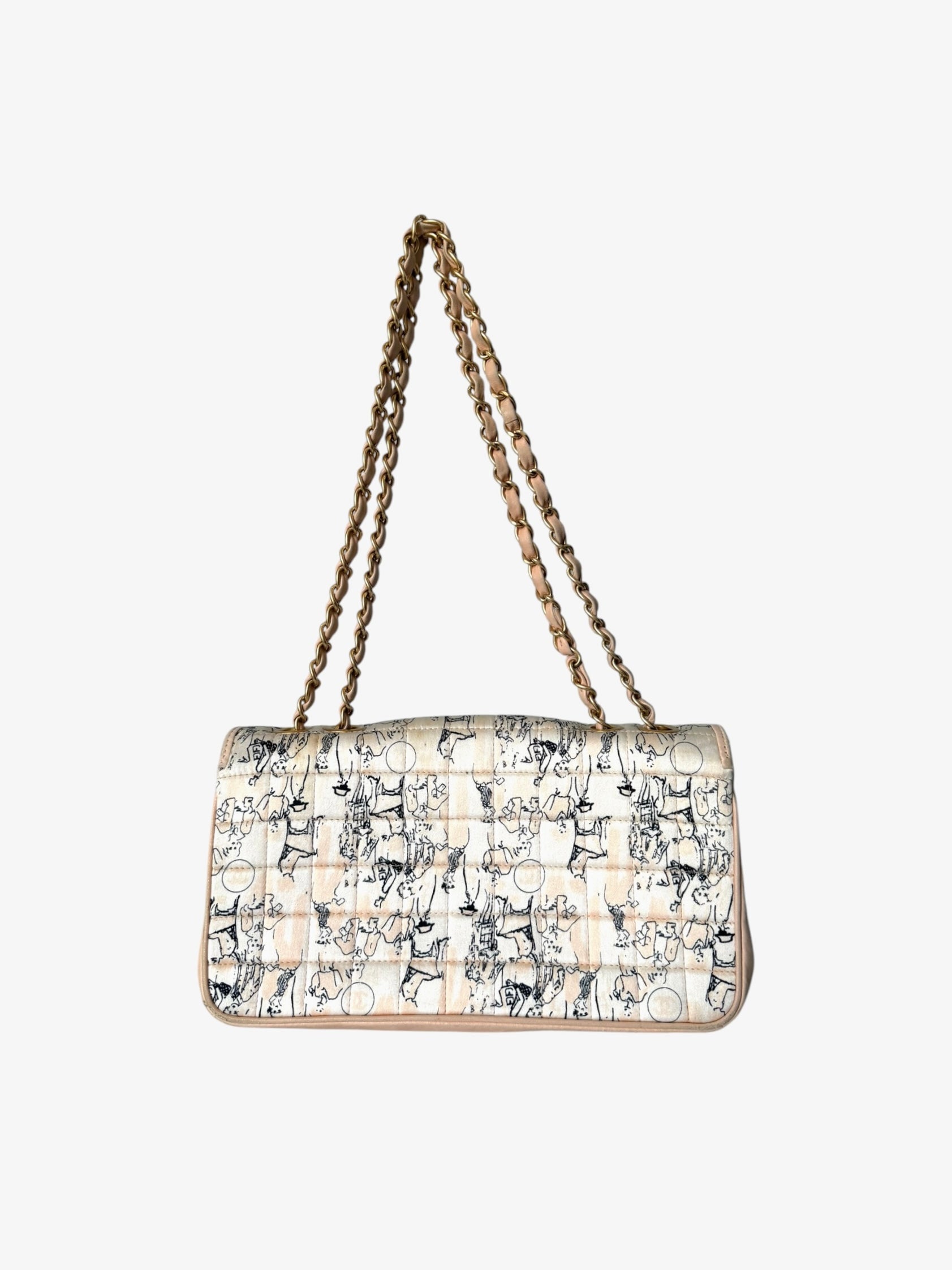 Chanel Coco Mademoiselle Scarf Flap Bag