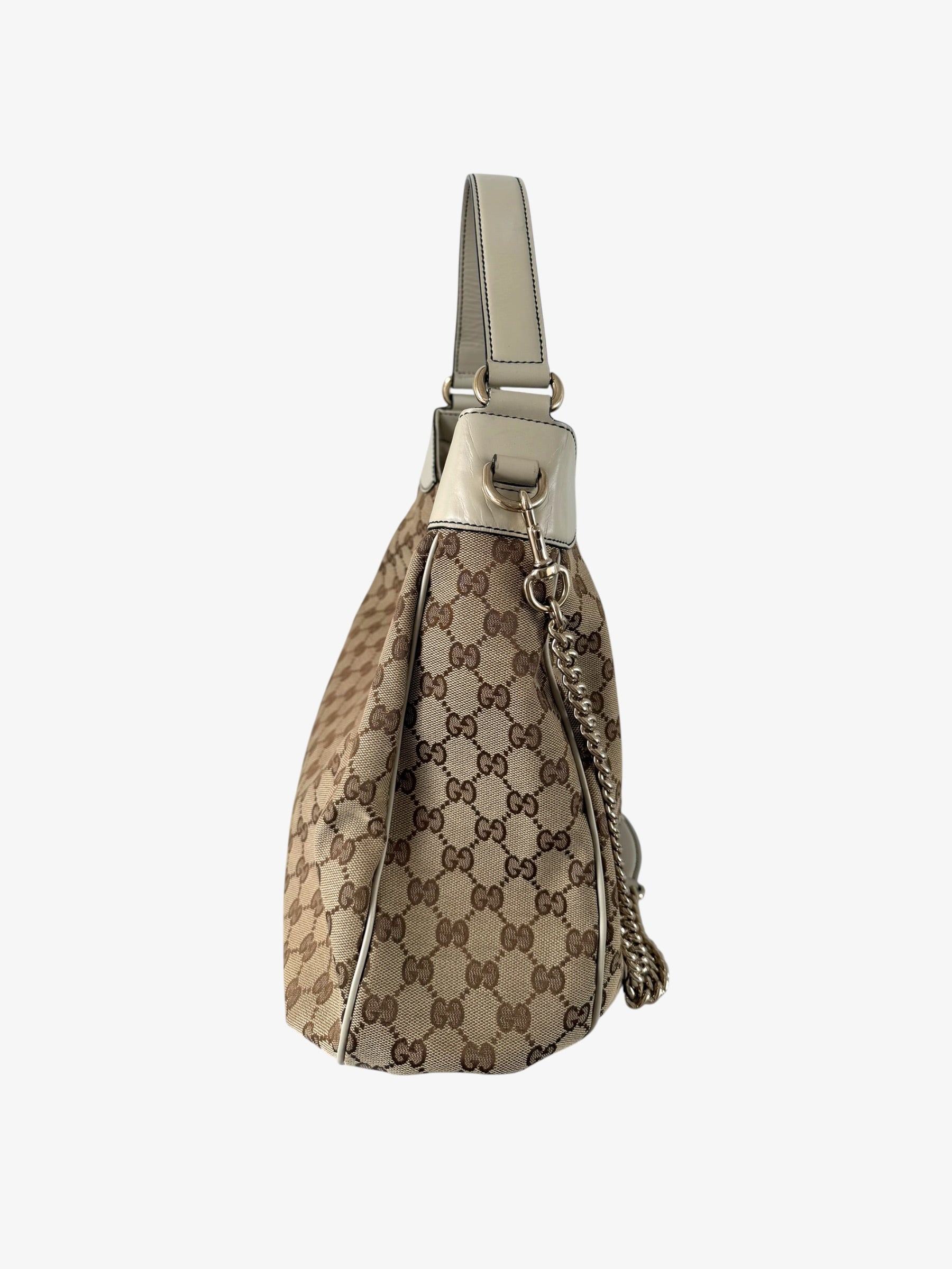 Gucci Medium GG Canvas Emily Hobo