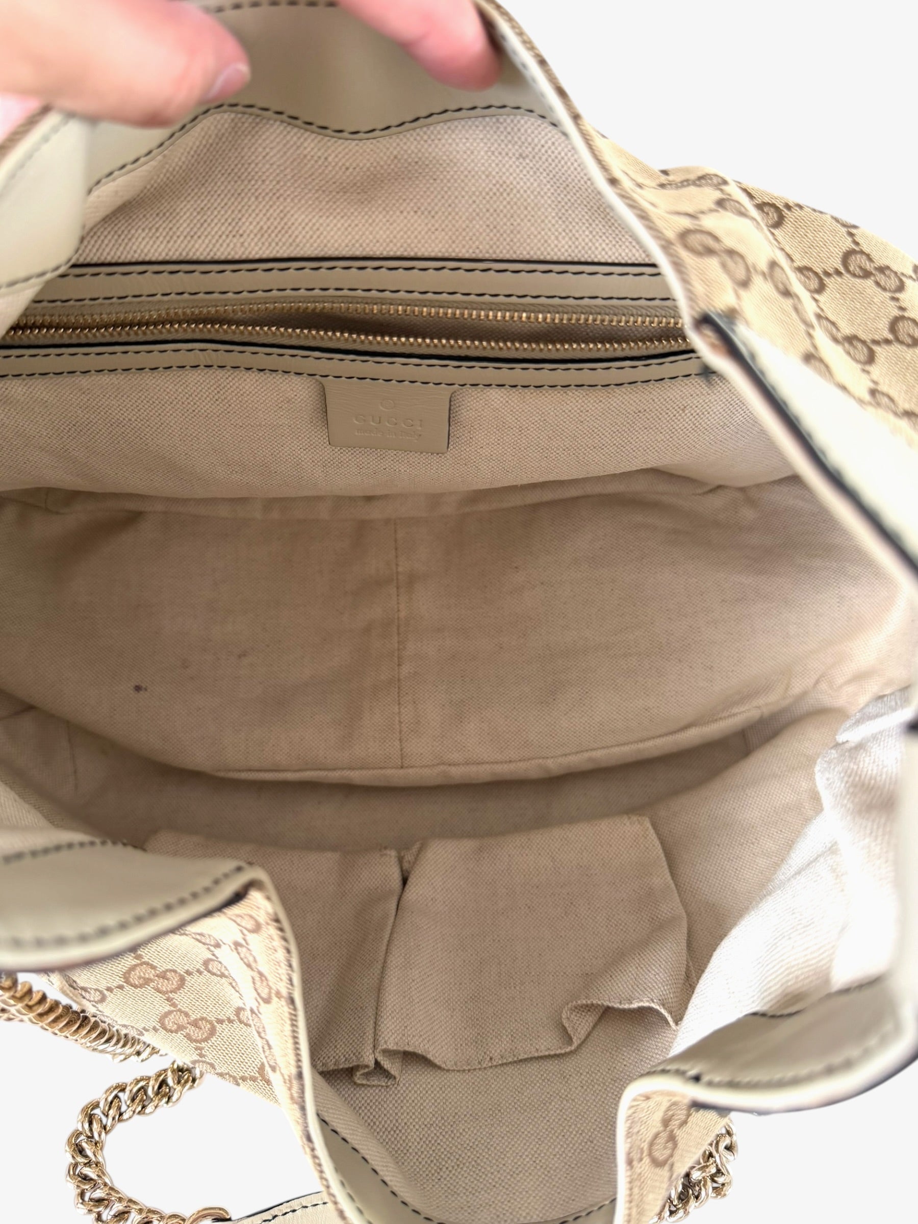 Gucci Medium GG Canvas Emily Hobo