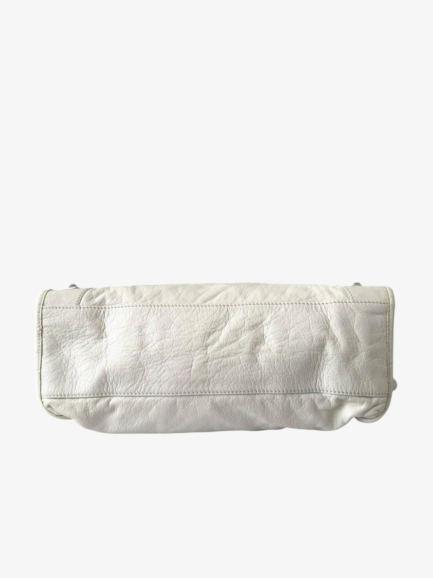 Balenciaga Le City Bag Medium Off White
