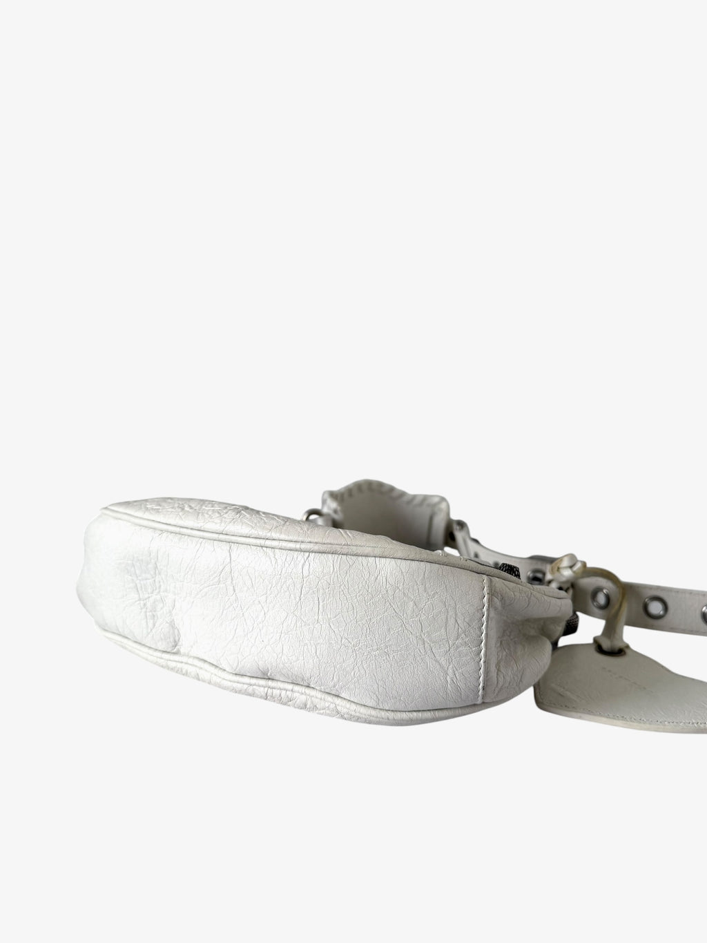 Balenciaga Le Cagole Shoulder Bag XS in White