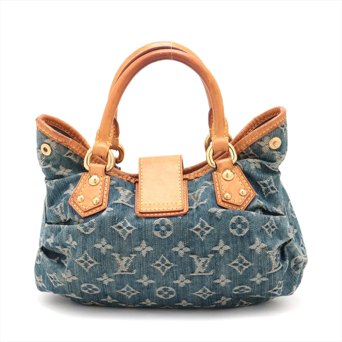Louis Vuitton Monogram Denim Pleaty Handbag