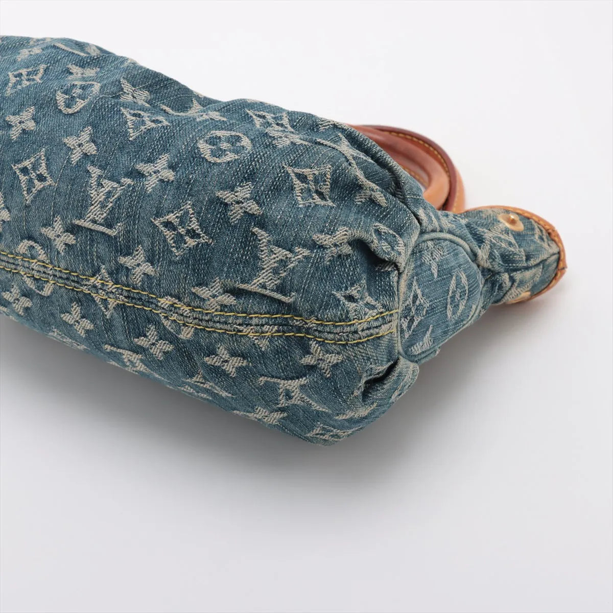 Louis Vuitton Monogram Denim Pleaty Handbag