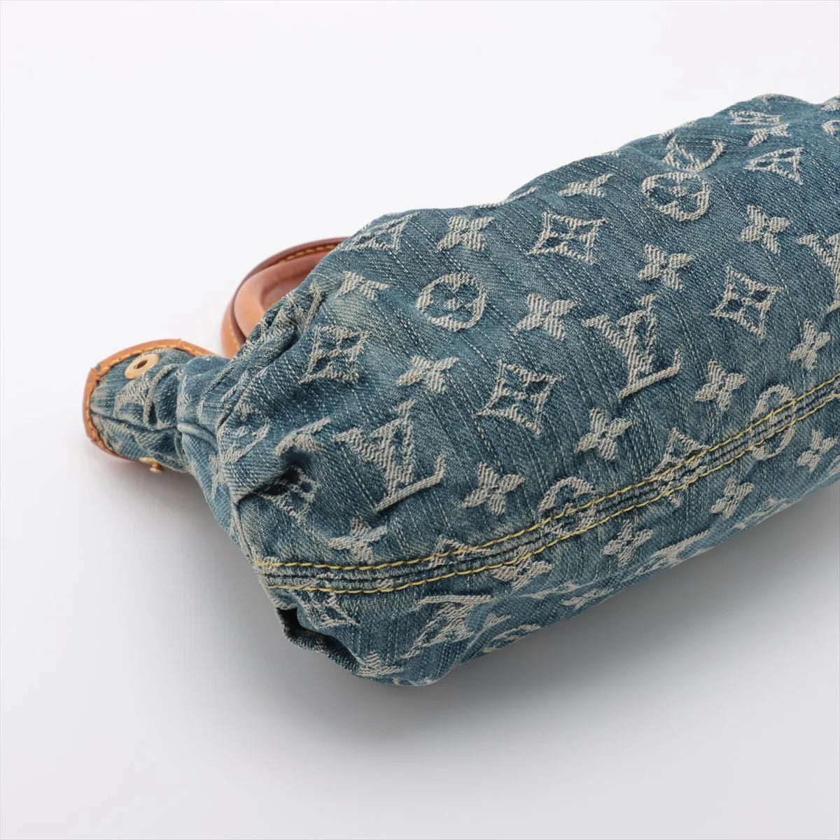 Louis Vuitton Monogram Denim Pleaty Handbag