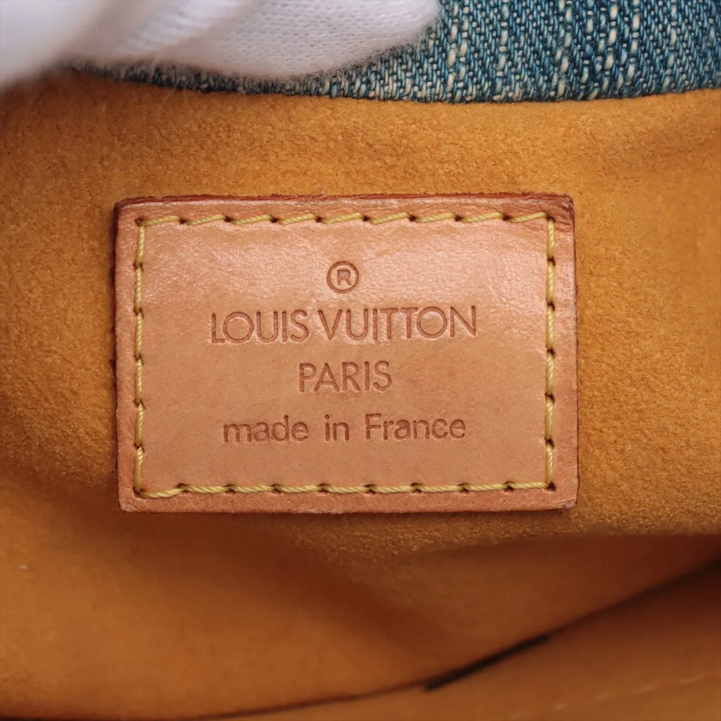 Louis Vuitton Monogram Denim Pleaty Handbag
