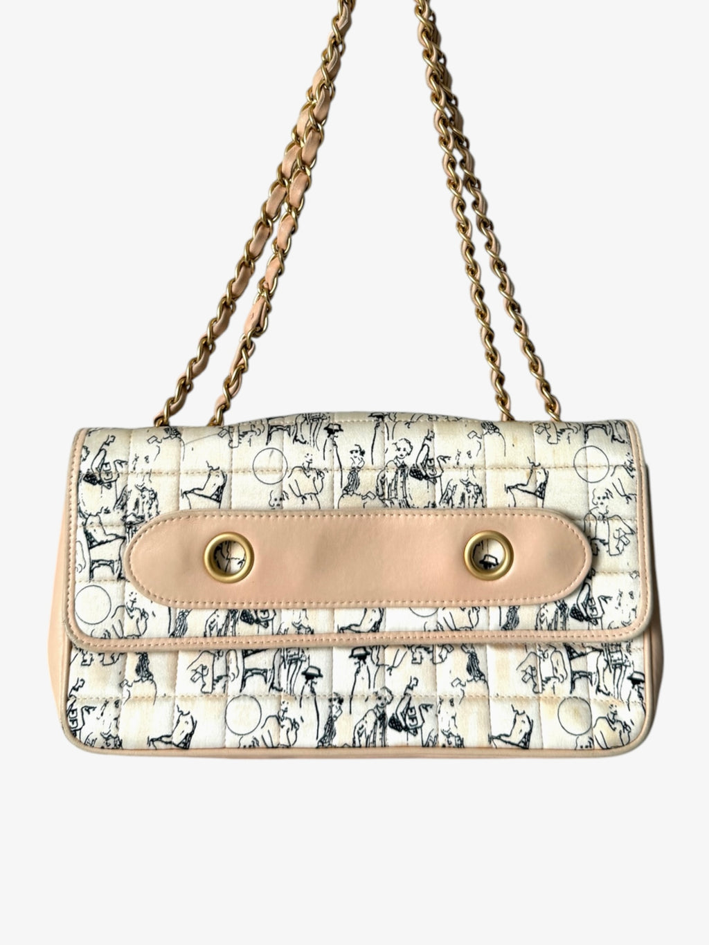 Chanel Coco Mademoiselle Scarf Flap Bag