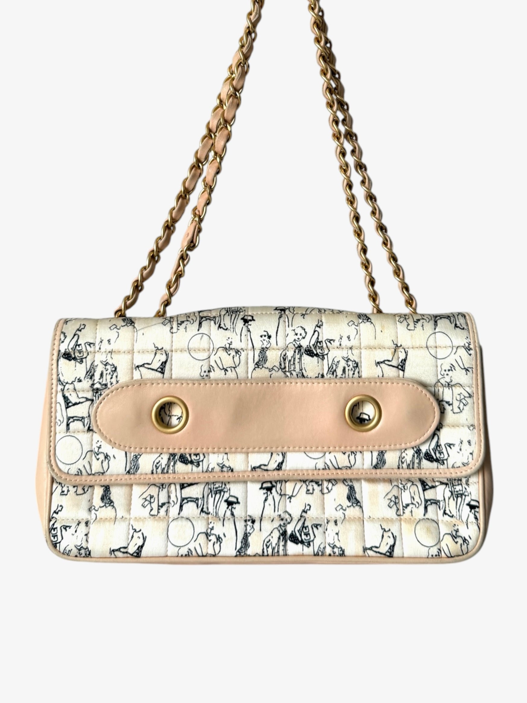 Chanel Coco Mademoiselle Scarf Flap Bag