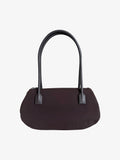 Miu Miu Archive Canvas Brown Shoulder Bag