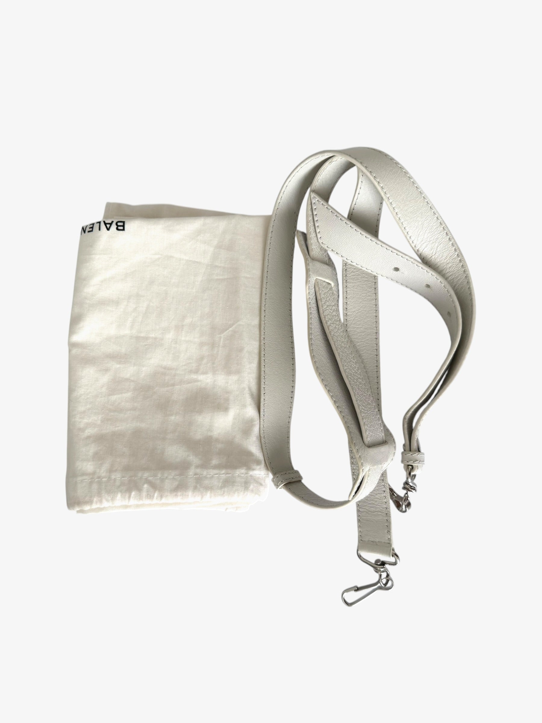 Balenciaga Le City Bag Medium Off White