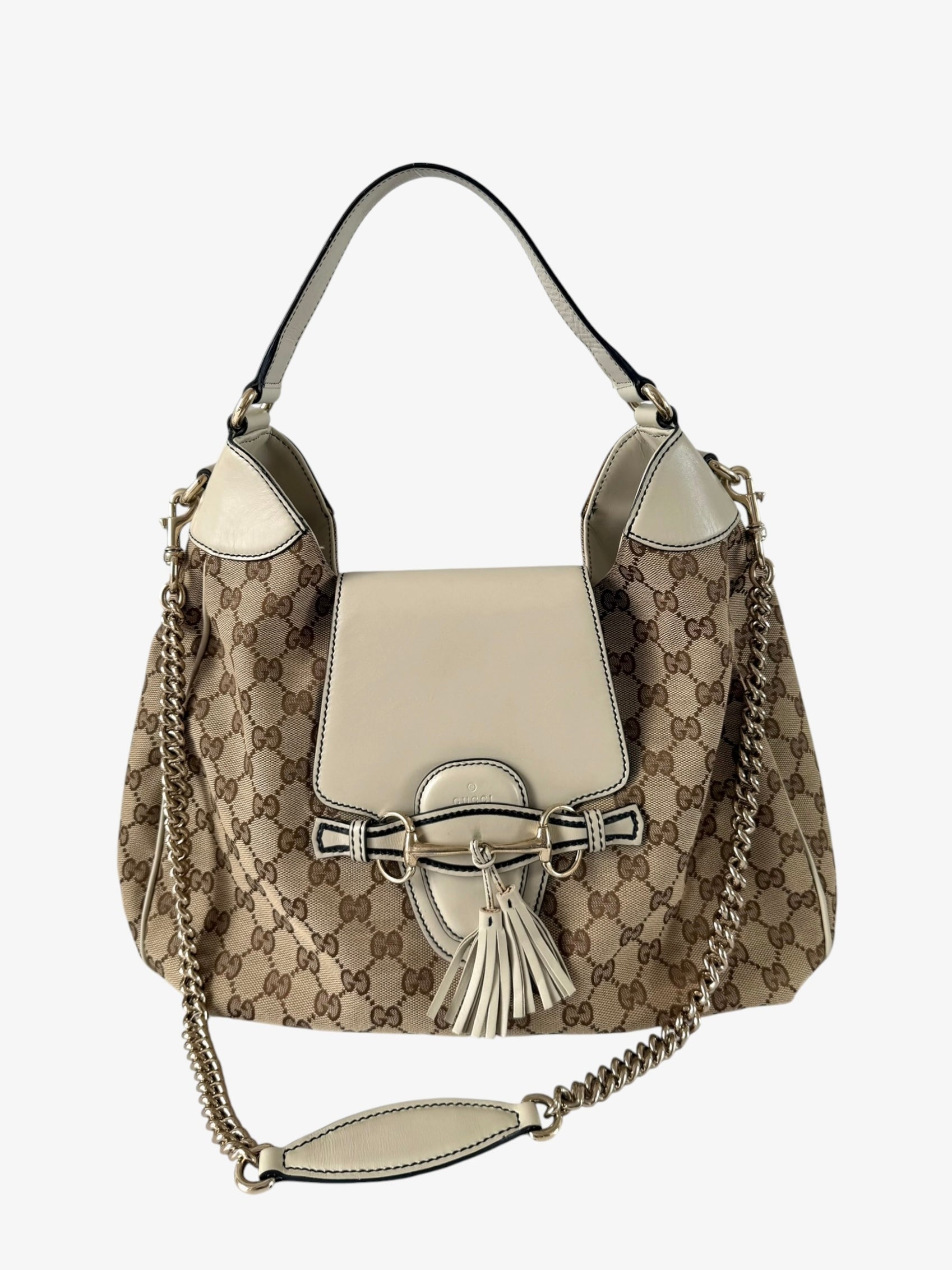 Gucci Medium GG Canvas Emily Hobo