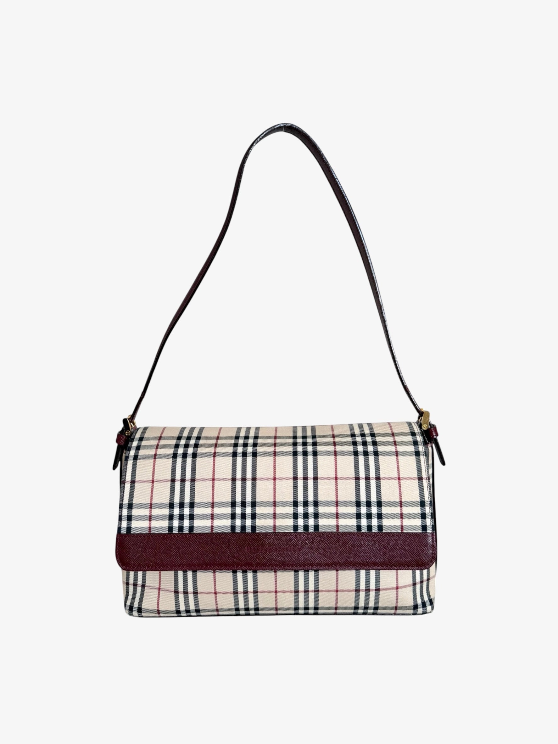 Burberry Nova Check Shoulder Bag