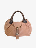 Fendi Spy Nappa Blush Pink Leather Handbag