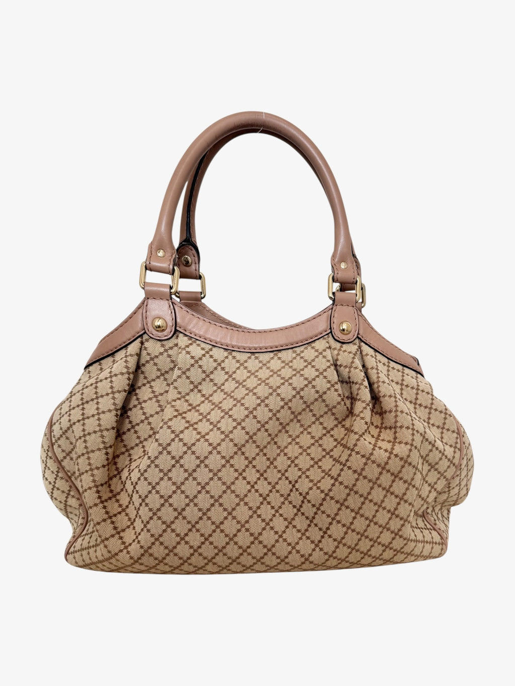 Gucci Diamante Canvas Sukey Tote Bag