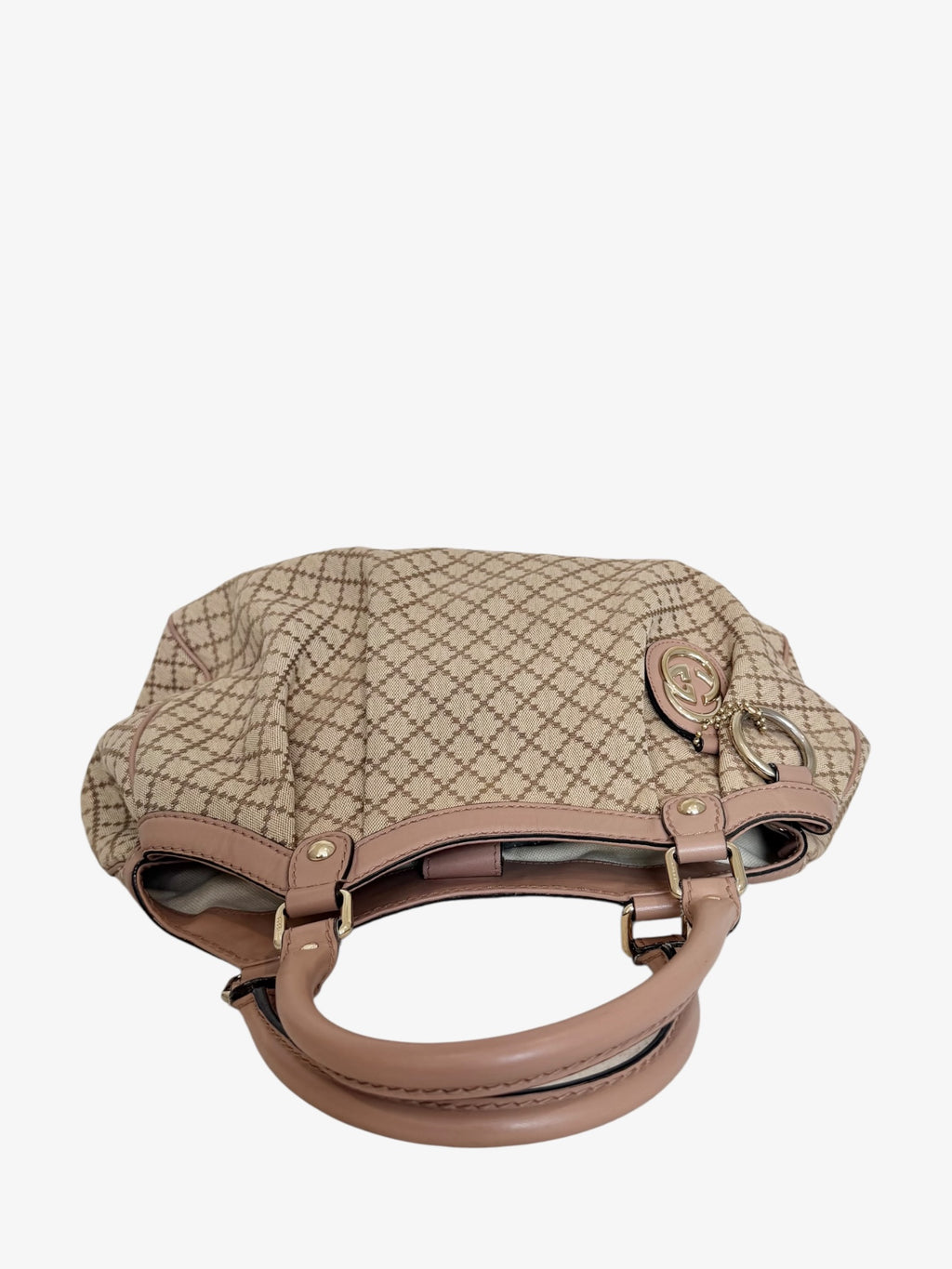 Gucci Diamante Canvas Sukey Tote Bag