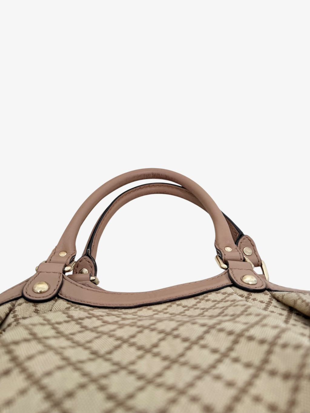 Gucci Diamante Canvas Sukey Tote Bag