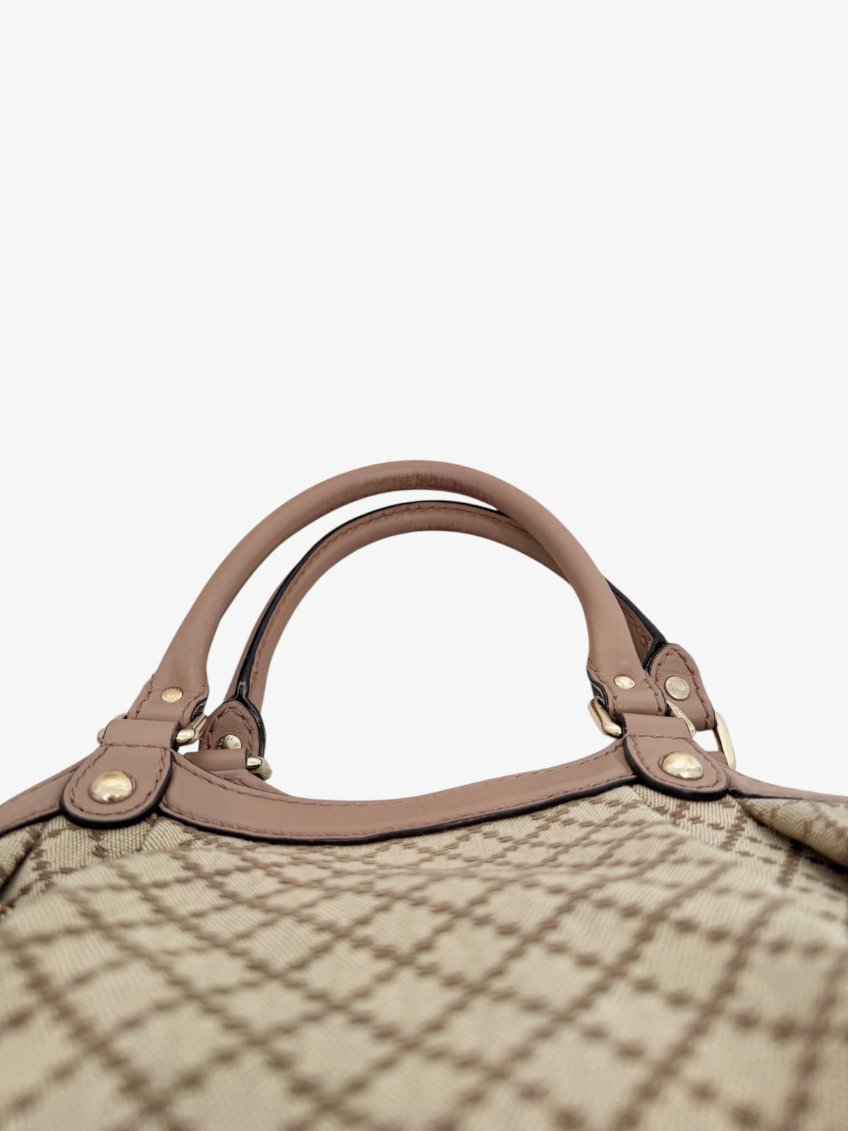 Gucci Diamante Canvas Sukey Tote Bag