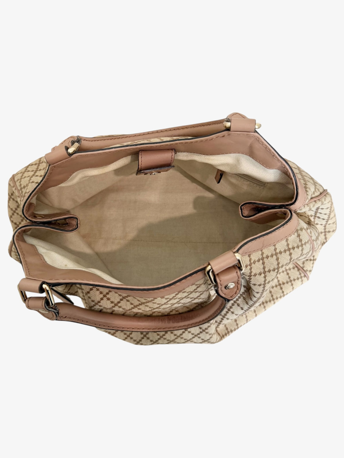 Gucci Diamante Canvas Sukey Tote Bag
