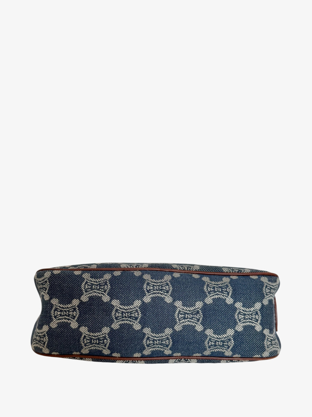 Celine Macadam Denim Baguette Bag