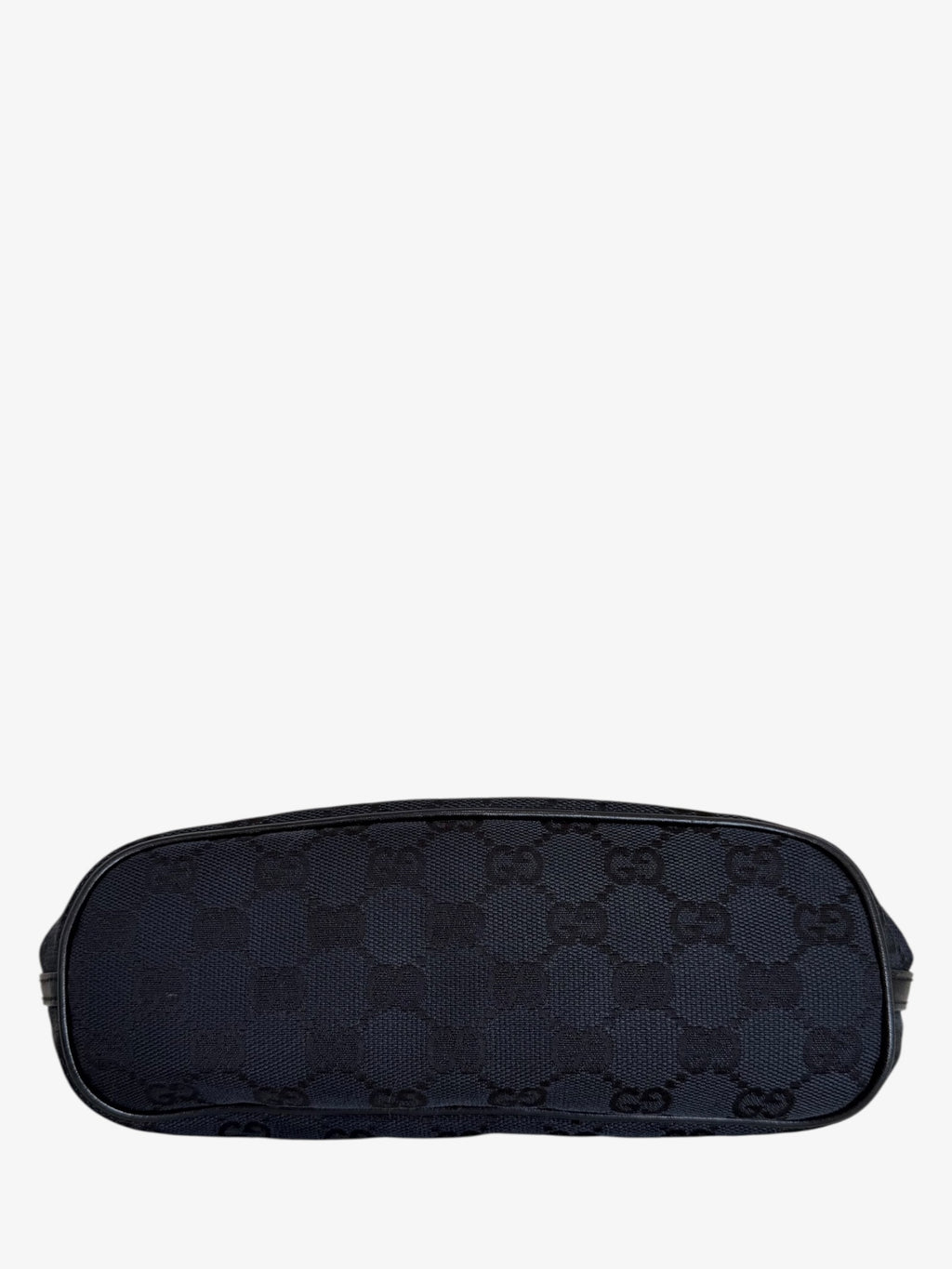 Gucci GG Canvas Boat Shoulder Bag Black