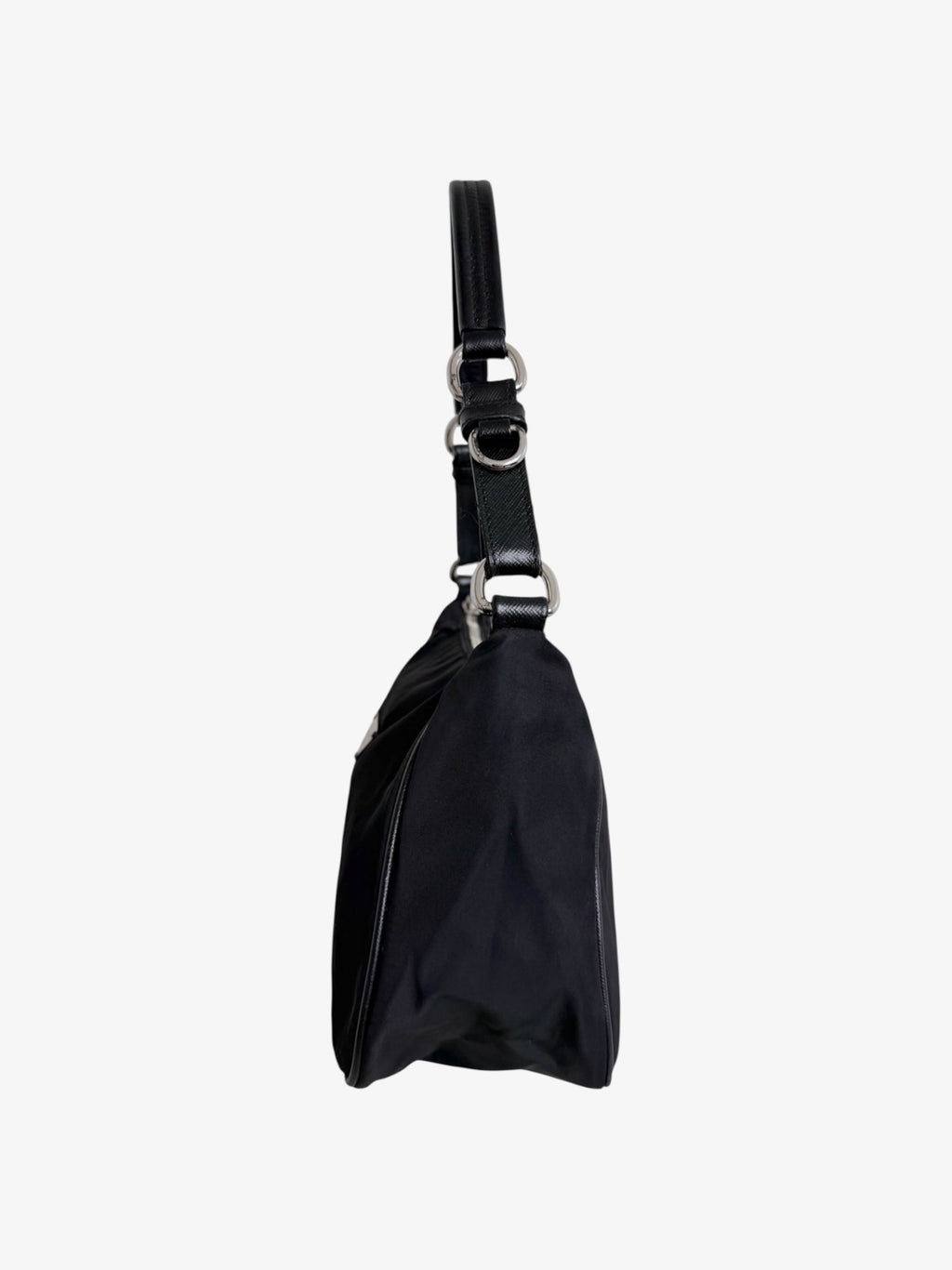 Prada Tessuto Nylon Hobo Shoulder Bag
