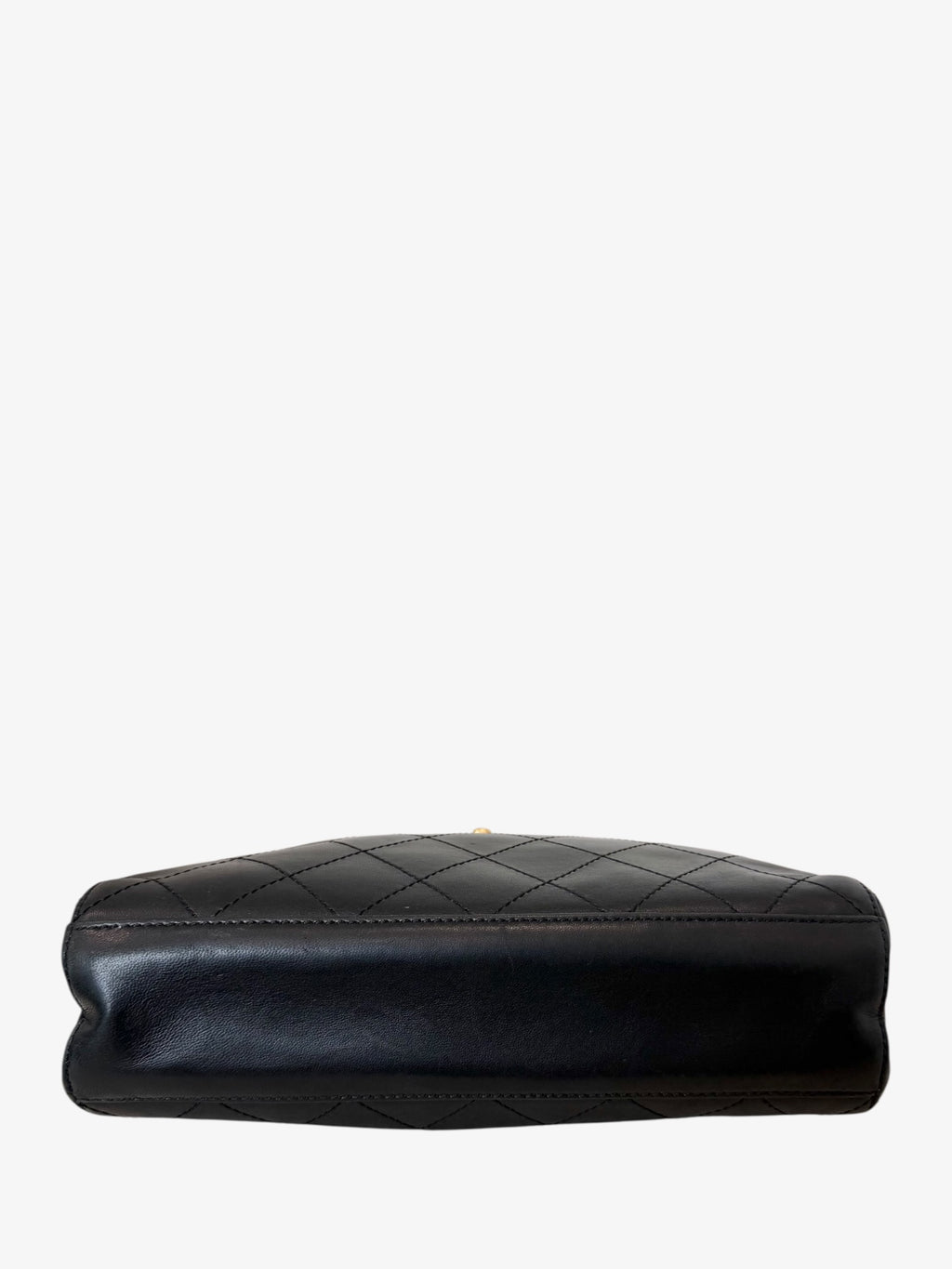 Chanel Quilted Lambskin Shoulder Tote Bag