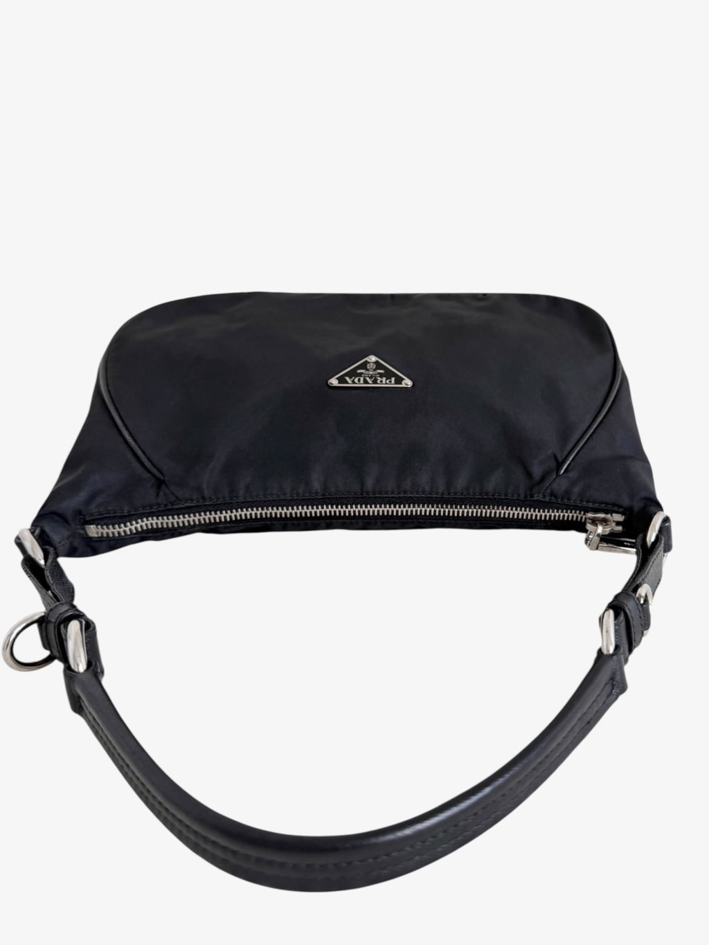 Prada Tessuto Nylon Hobo Shoulder Bag