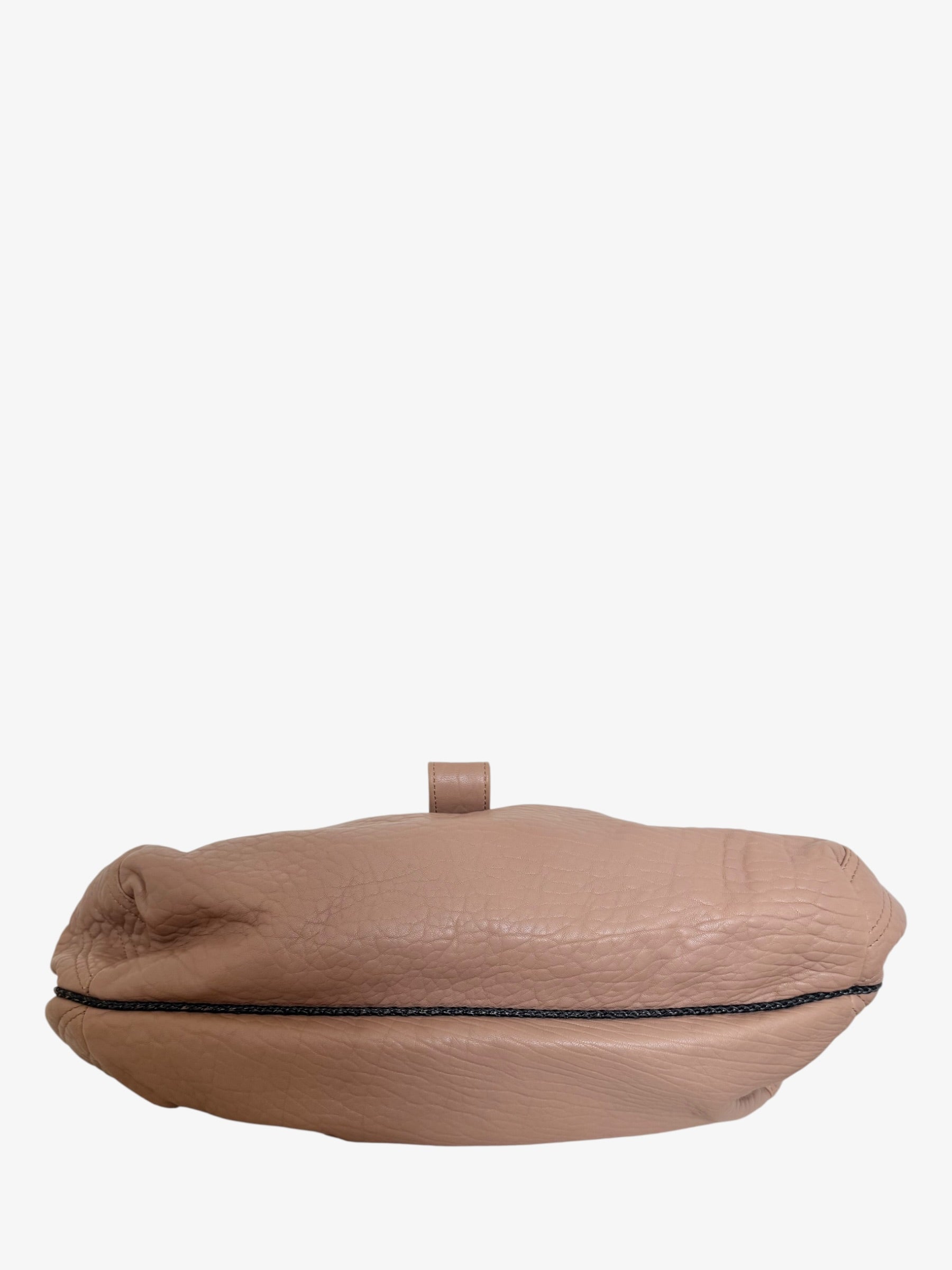 Fendi Spy Nappa Blush Pink Leather Handbag