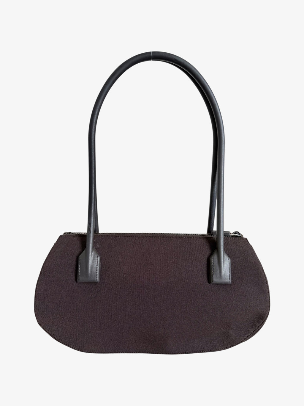 Miu Miu Archive Canvas Brown Shoulder Bag