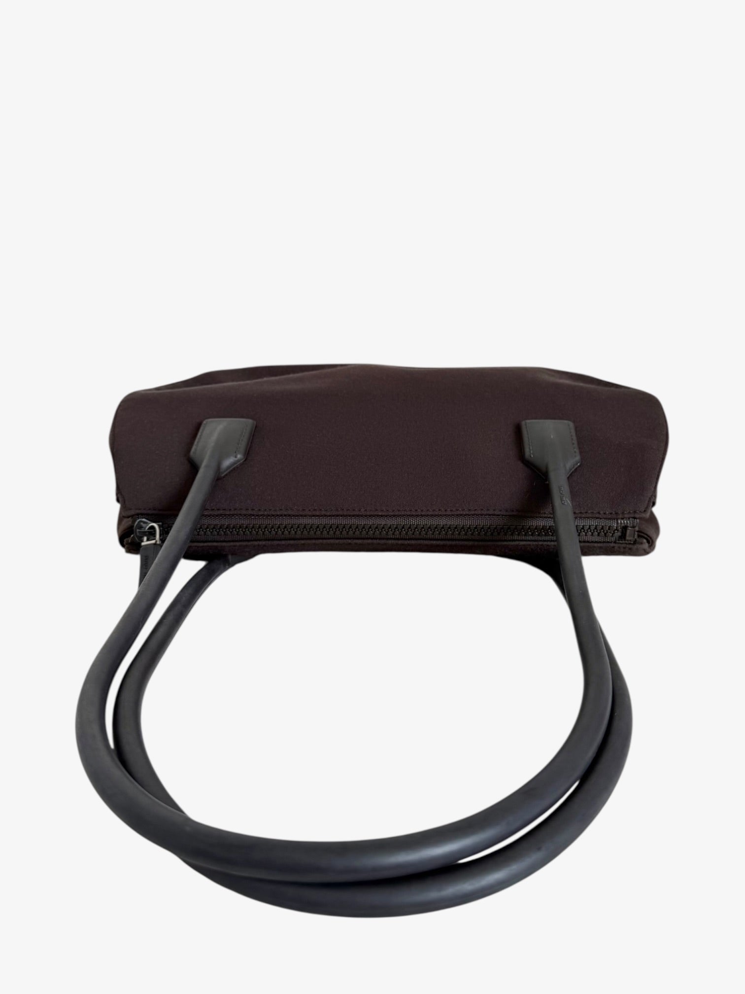 Miu Miu Archive Canvas Brown Shoulder Bag