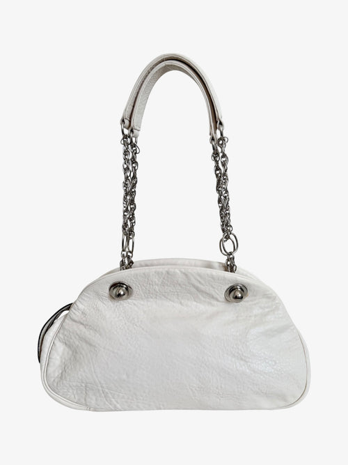 Celine Leather Chain Handle Shoulder Bag