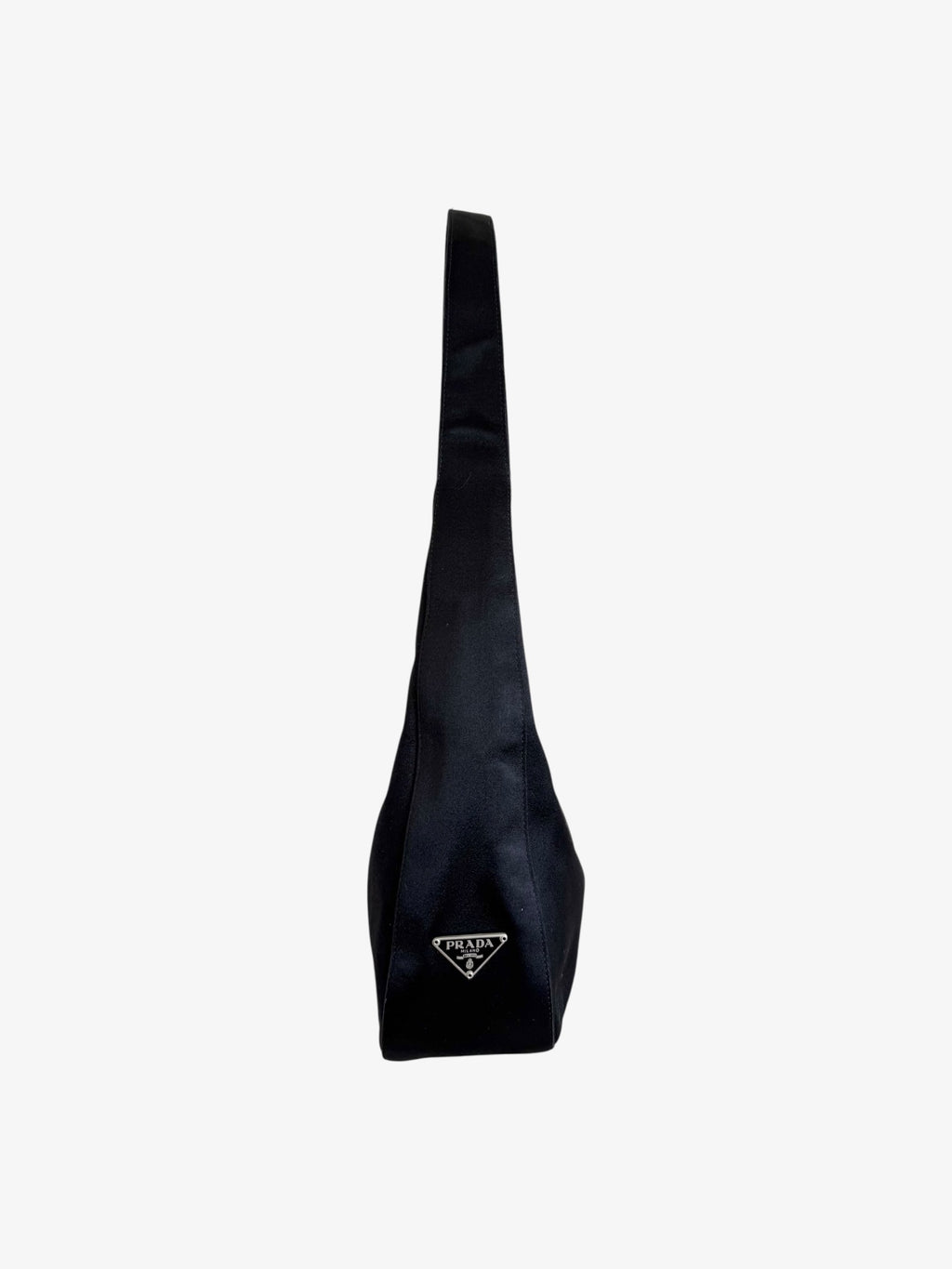 Prada Satin Hobo Shoulder Bag