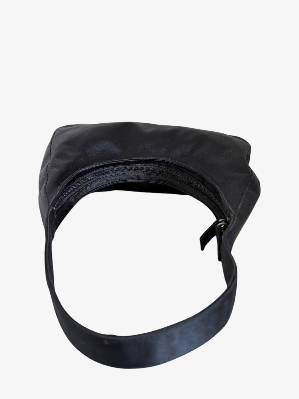 Prada Satin Hobo Shoulder Bag