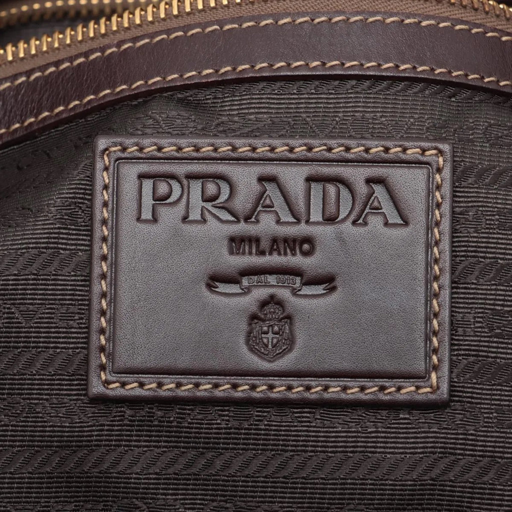 Prada Milano Jacquard Canvas Tote Bag