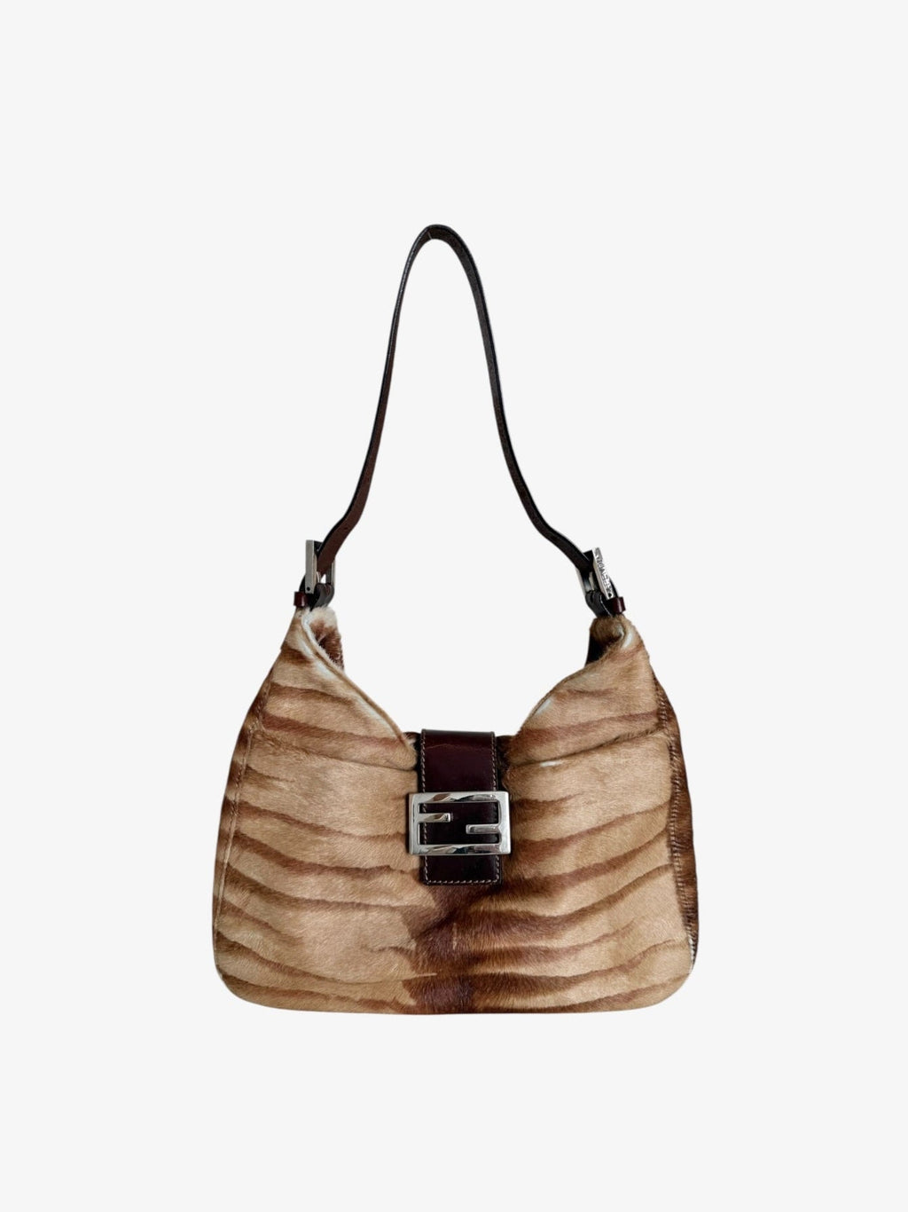 Fendi Pony Hair Shoulder Bag