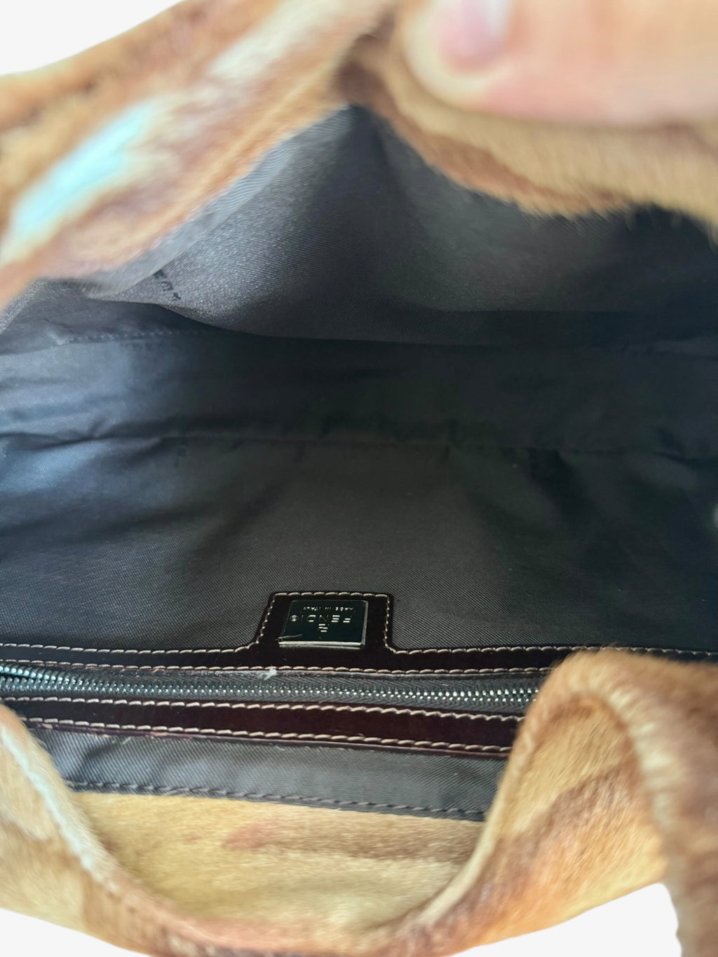 Fendi Pony Hair Shoulder Bag