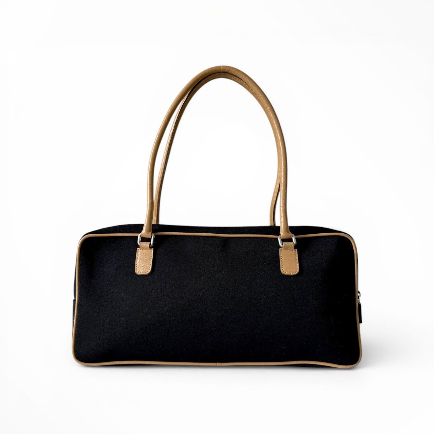 Miu Miu Gabardine Bow Shoulder Bag