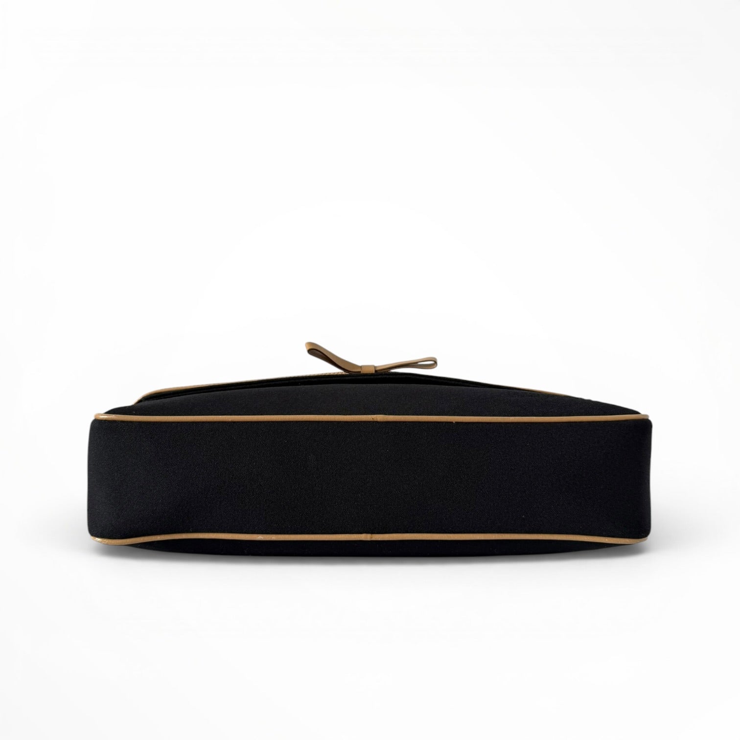 Miu Miu Gabardine Bow Shoulder Bag