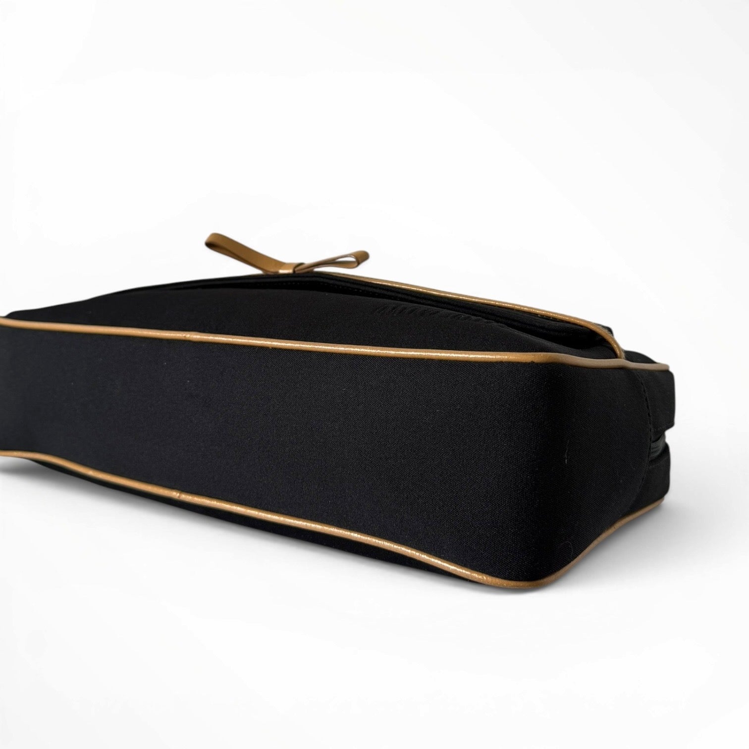 Miu Miu Gabardine Bow Shoulder Bag