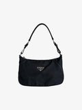 Prada Tessuto Nylon Hobo Shoulder Bag
