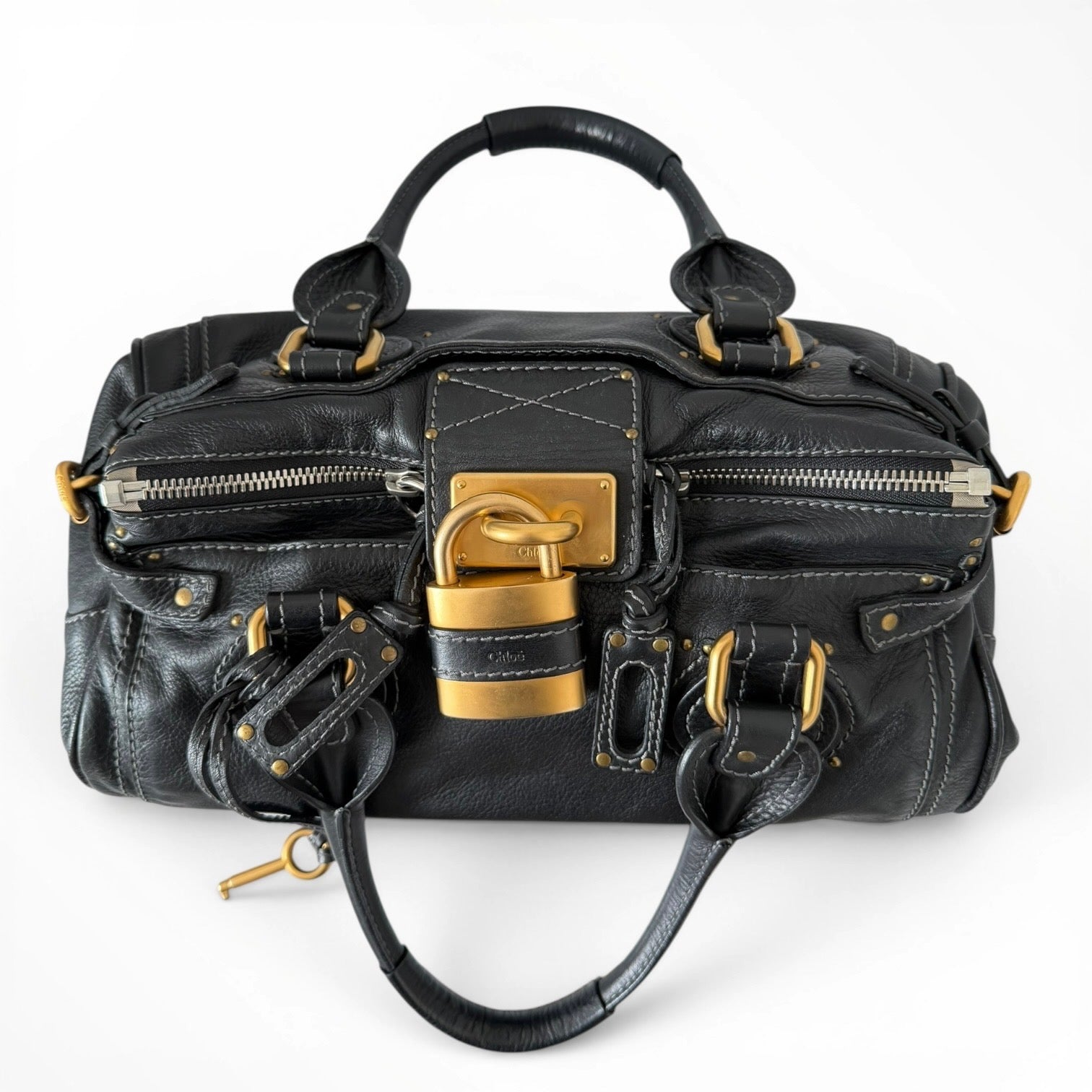 Chloé Black Paddington Bag