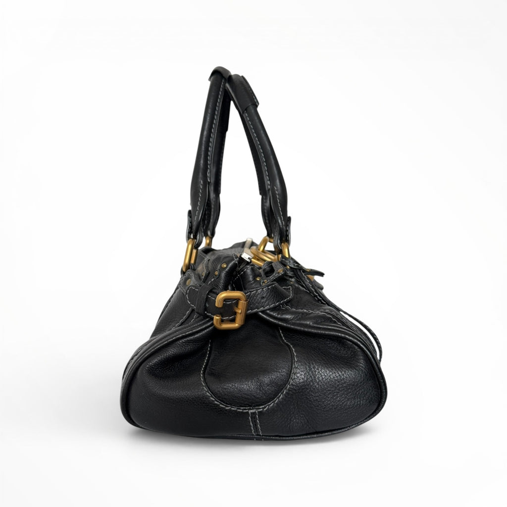 Chloé Black Paddington Bag