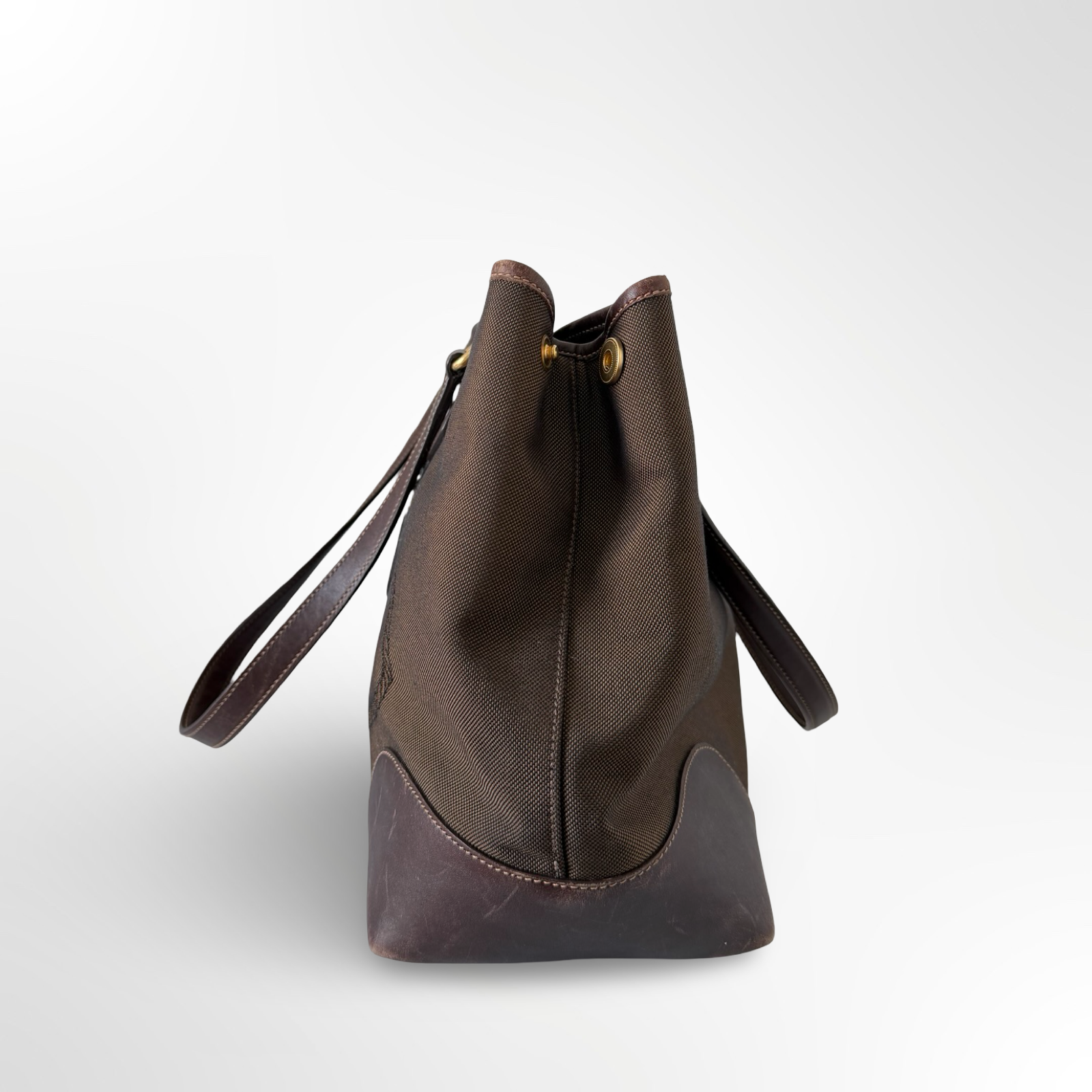 Prada Milano Jacquard Canvas Tote Bag