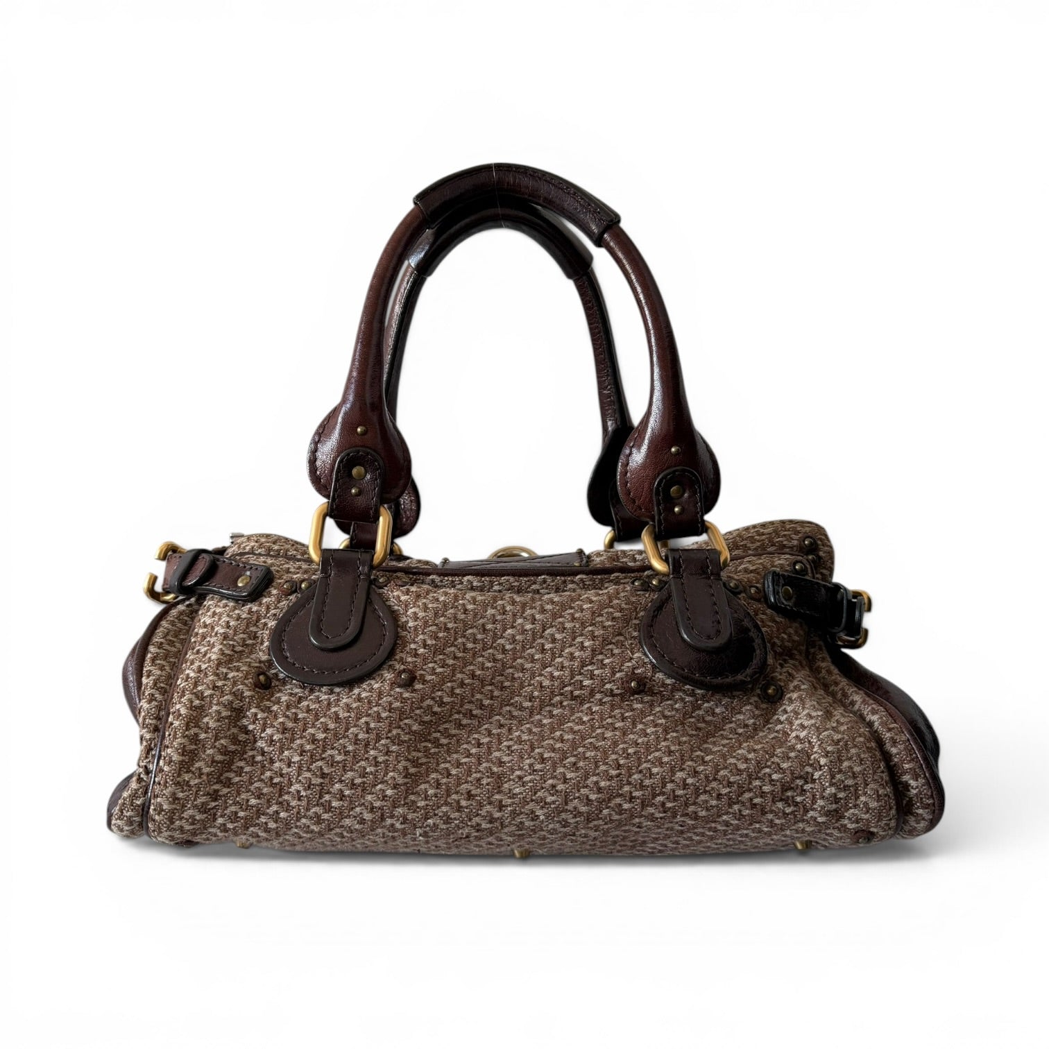 RARE Chloé Tweed Paddington Bag