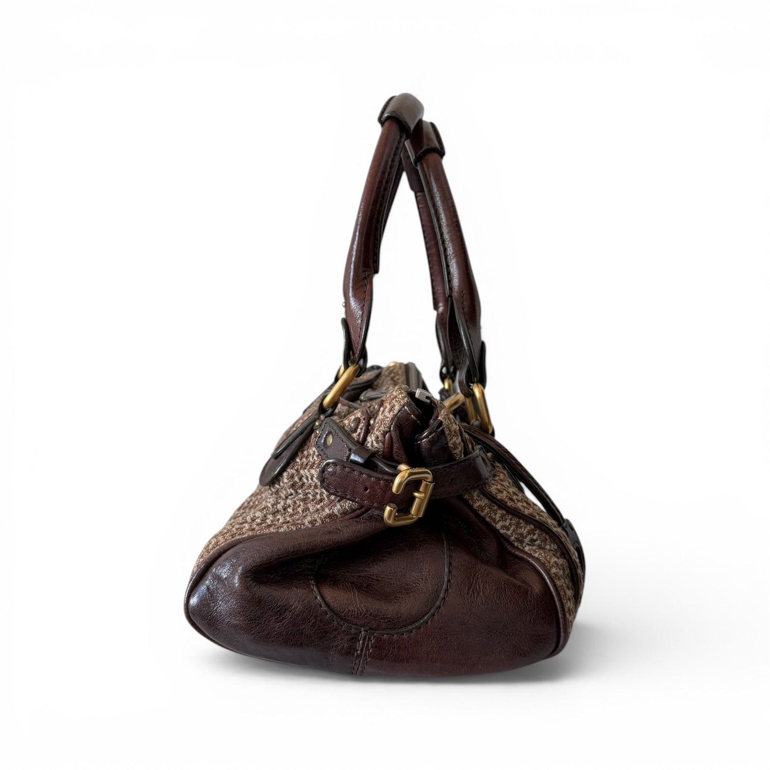RARE Chloé Tweed Paddington Bag