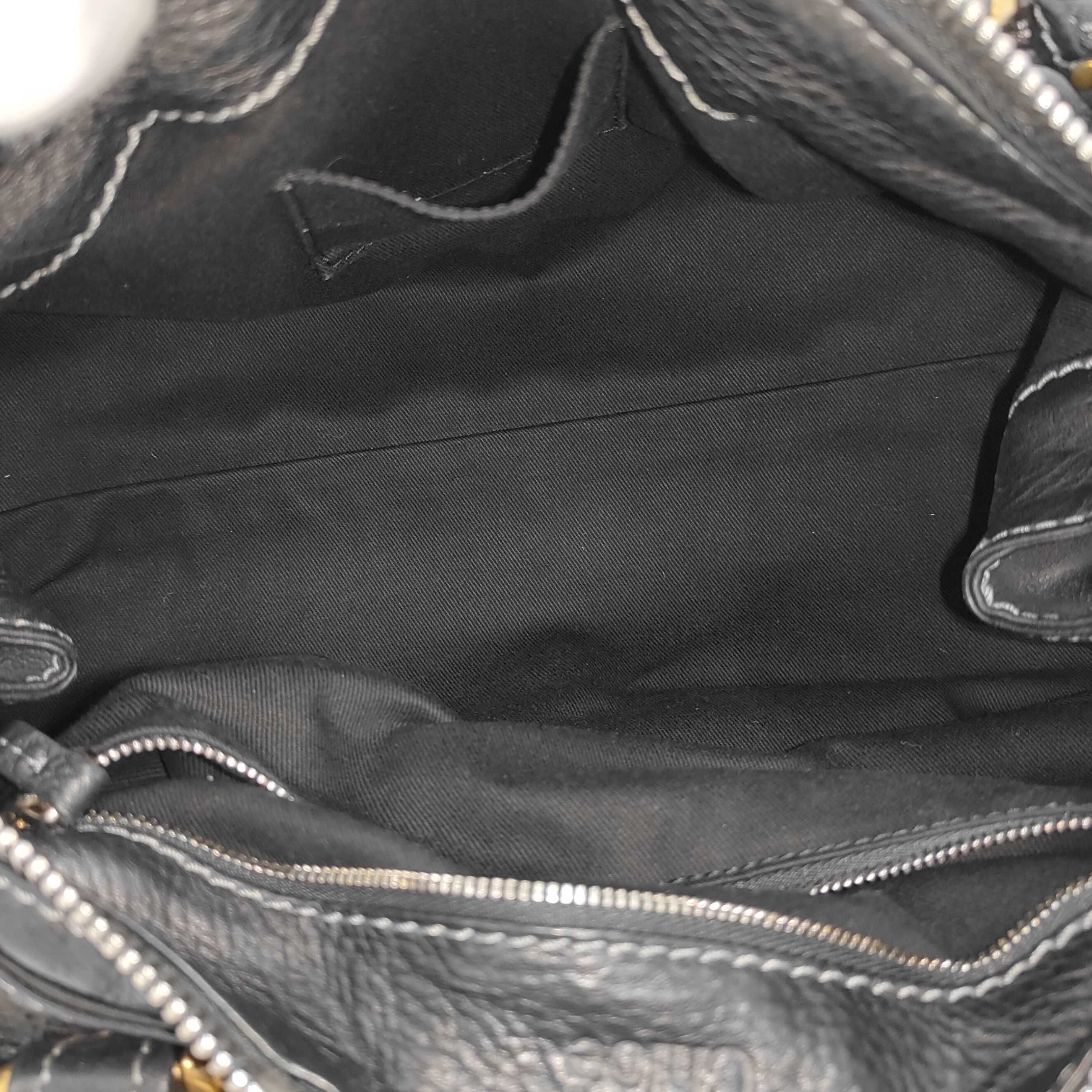 Chloé Black Paddington Bag