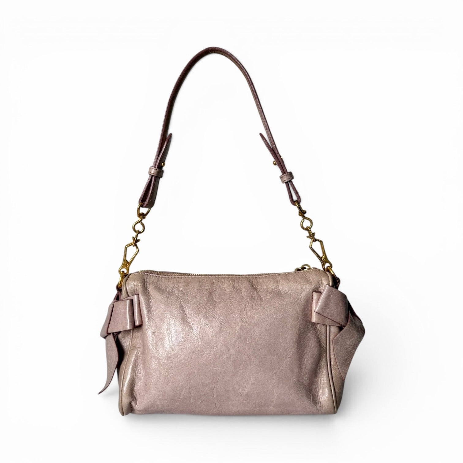 Miu Miu Pink Bow Shoulder Bag